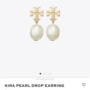 Tory Burch Kira pearl drop earrings